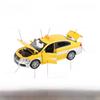 Car Alloy Taxi Model 132 Scale Light Sound Effects Children Play Gifts Festival