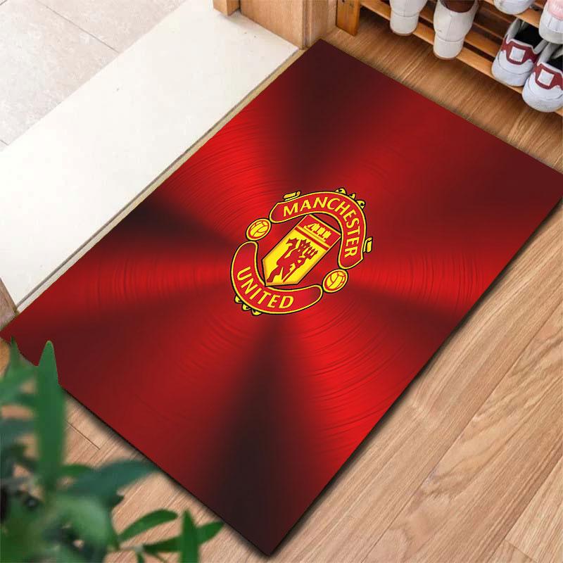 Manchester United F Carpet Rug for Living Room Bedroom Home Sofa Decoration,Kids play Non-slip Floor Mat