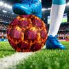 Pallone da Calcio Aston Villa Stampato Taglia 5, Pallone da Calcio Antiscivolo per Partite Adulti, Souvenir per Tifosi di Calcio