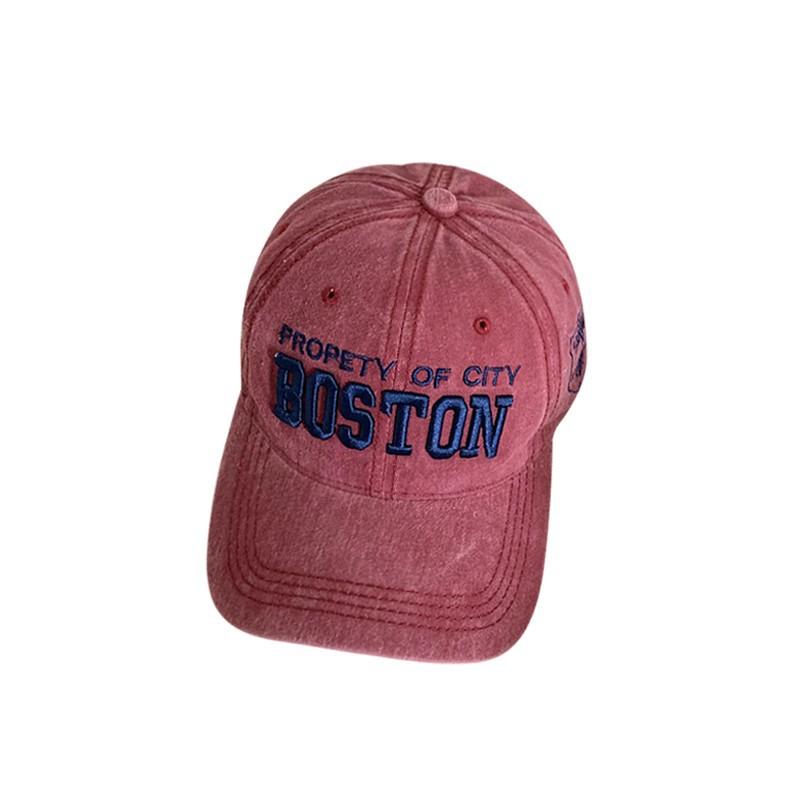 American Retro Baseball Cap, Spring and Summer Korean Embroidery,versatile and Eye-catching, Small and Wide Brim,duck Tongue Hat