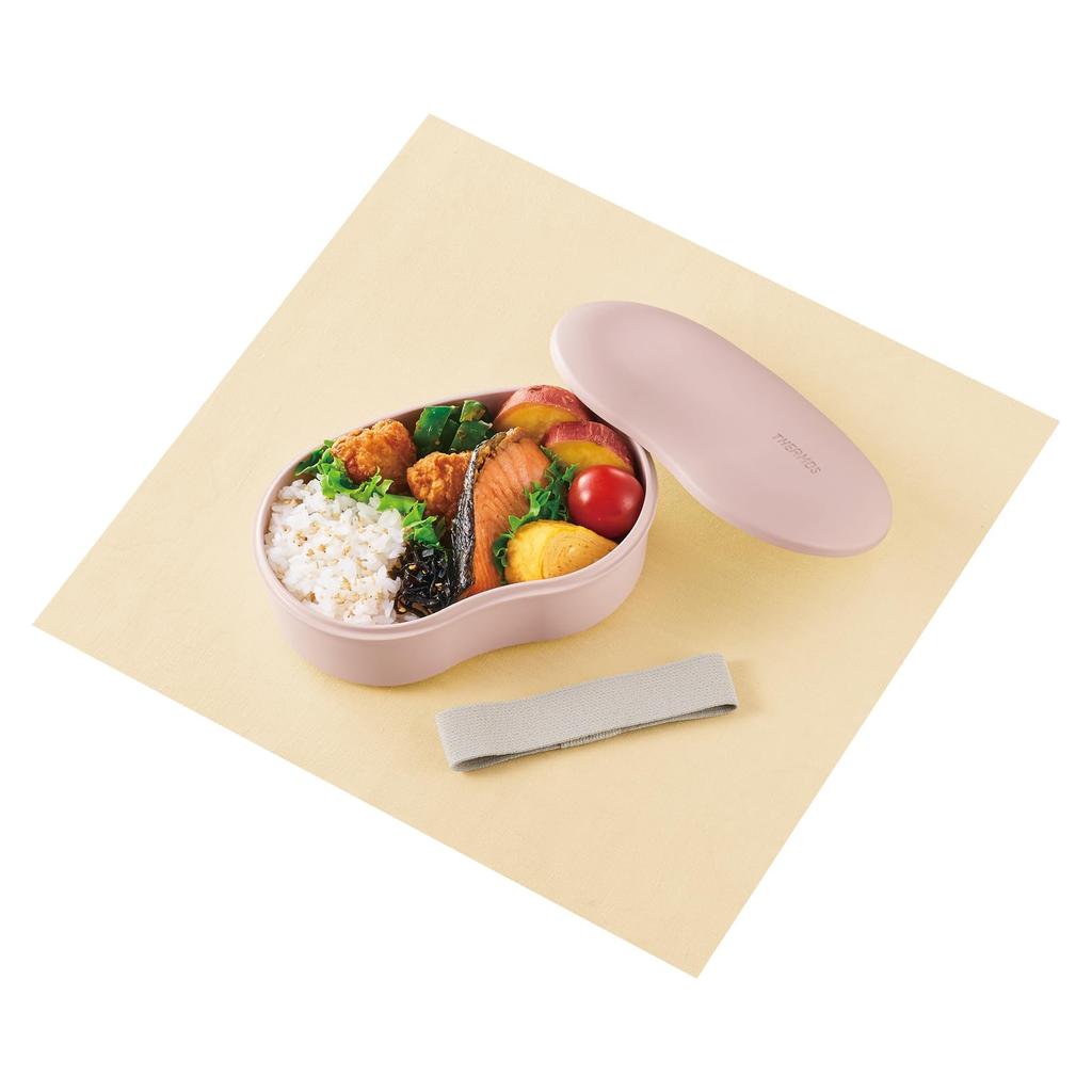 Thermos Fresh Lunch Single Sakura No Simple SKR Box, 570ml, Tier, Design, Seal, Design, DJV-570