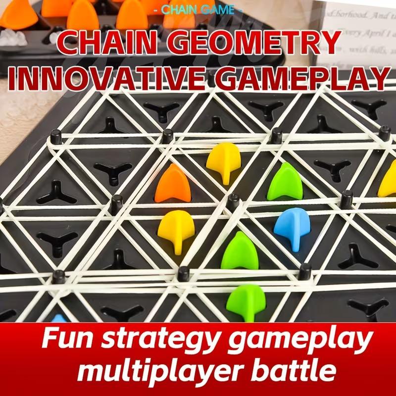 Leuk Driehoek In elkaar grijpend Bordspel voor Familiefeesten - Multiplayer Logisch Denken Verbeterend Tafelspel