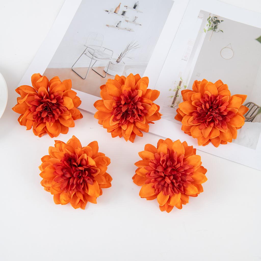 5/10PCS Artificial Flowers Heads Home Room Table Decor Wedding Garden Rose Arch Diy Gifts Candy Box Bridal Accessories Clearance