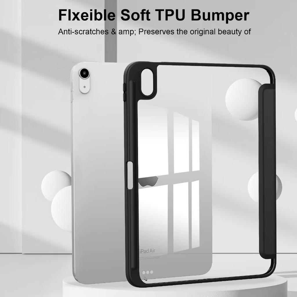 Cover Case for iPad 5 6 9.7 10.2 9th 8th 7th 10 10th Generation Pro 11 12.9 Pencil Holder Funda for iPad Mini 6 5 4 10.9