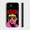 Classic S-Scarface Film Tony Phone Case For IPhone 17 Air 16 15 14 13 Pro Max 11 12 Black Silicone Cover