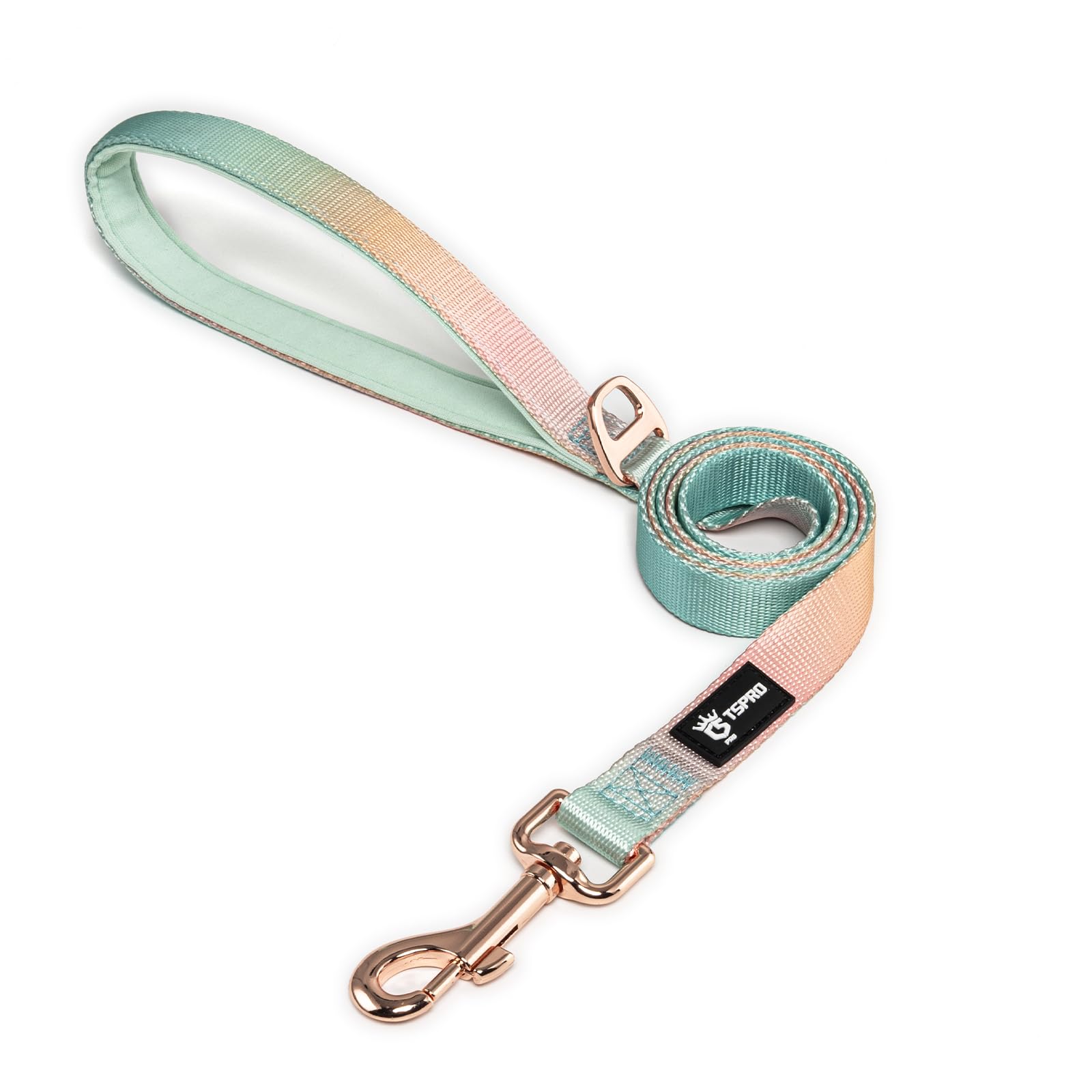 

TSPRO Собака Легкая Мягкая Ручка Прочный Металл Градиент Для Маленьких и Средних Подходит для Прогулок и Бега Поводок, Дизайн, и Застежка, Дышащий,