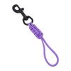 Scuba Anti Lost Lanyard Stainless Steel Hook Hand Woven Portable Diving Gear Anti Loss Rope for Unde