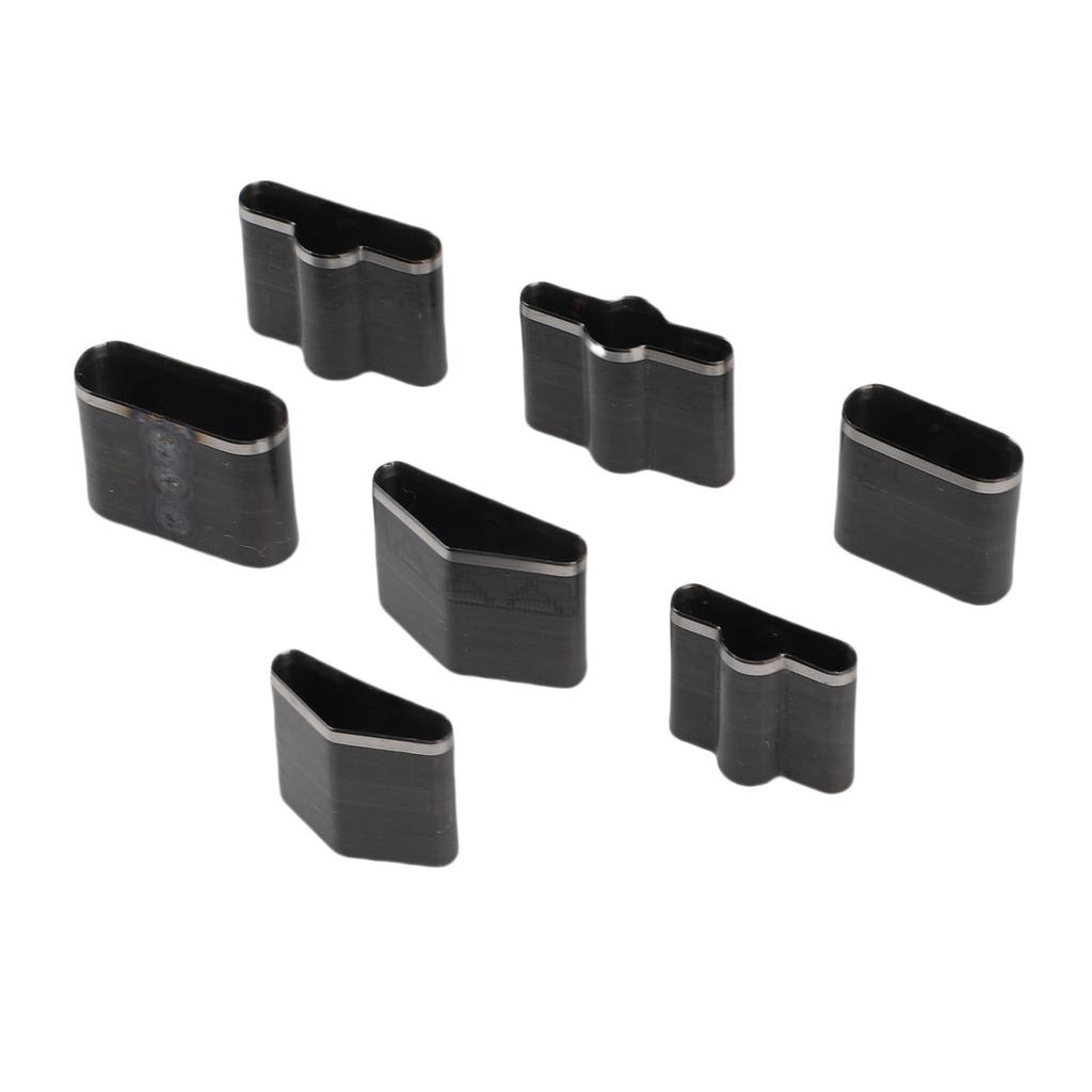 7PCS Hollow Punching Mold High Carbon Steel Cutting Die Set for Leather Fabric Paper Crafts