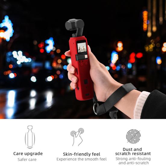 Anti-scratch Soft Silicone Case Protector for Gimble Camera DJI Osmo Pocket 2