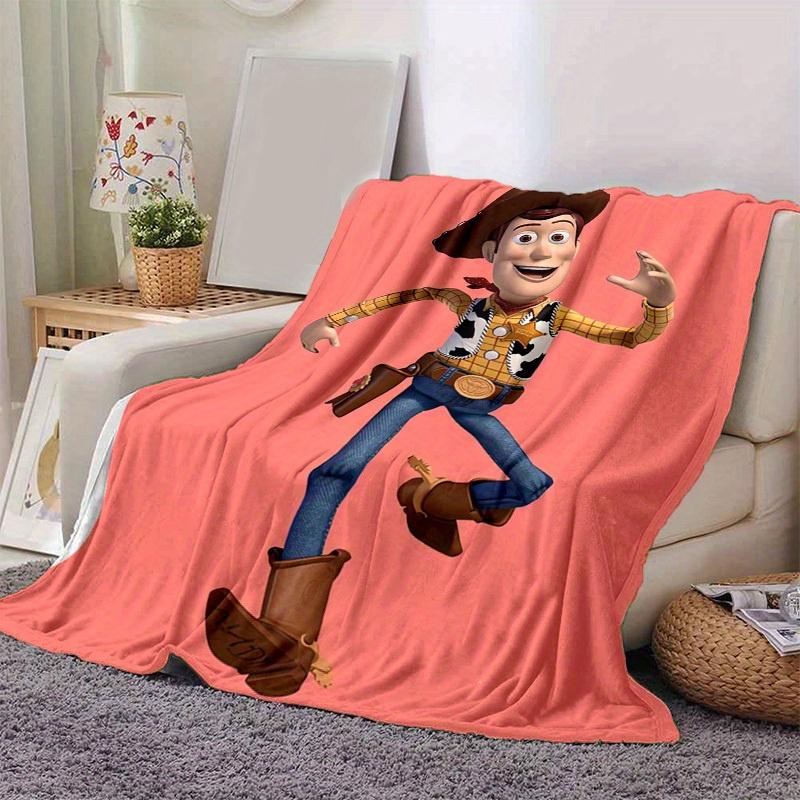 1pc, Toy Story Woody Blanket Home Decor, Couch Blanket, Outdoor, Gift Idea, Flannel Throw, Bedroom, Living Room, Travel, Camping, Car Use