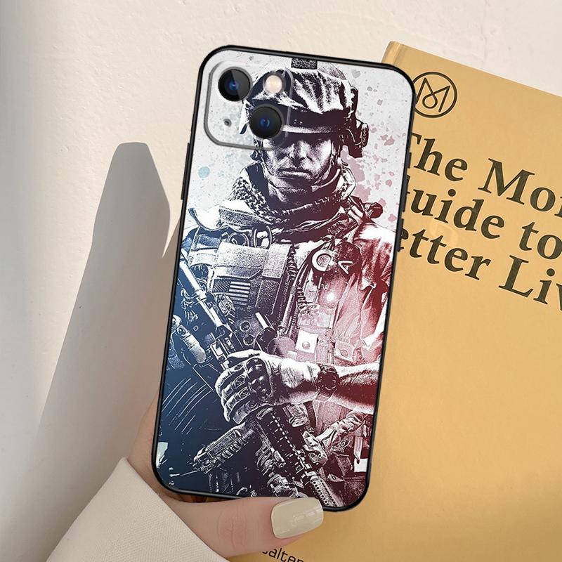 Army Soldier Special Forces Soft Phone Case For iPhone 17 Pro Max For iPhone 17 Air Silicone Cover Funda