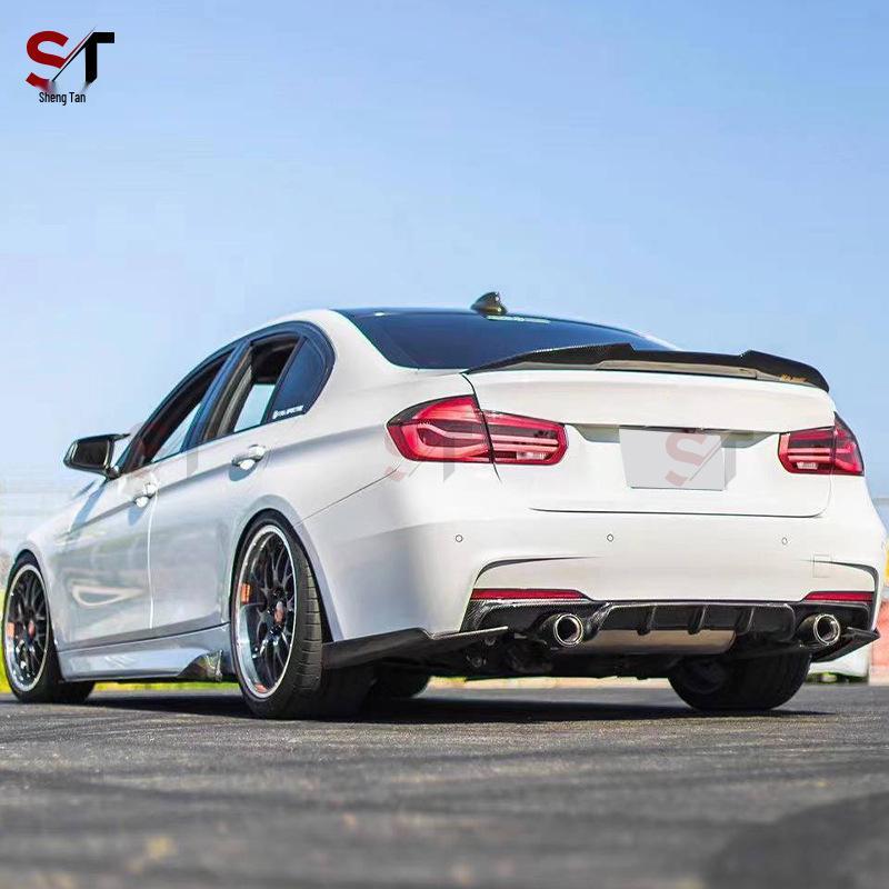 MP Style Carbon Fiber Rear Diffuser for 2012-2019 BMW 3 Series F30/F35