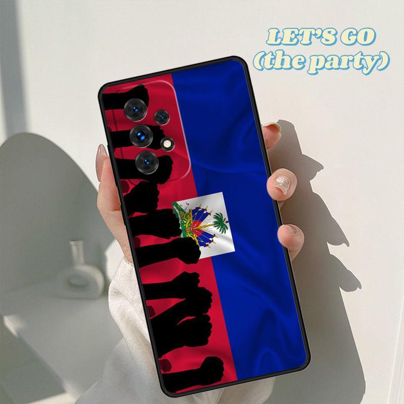 Haiti Haitian Flag Phone Case For Samsung Galaxy A42 A31 A40 A51 A71 A32 A80 A91 A52 A72 A73 A20e A21S A50 A70 A11 A12 Cover