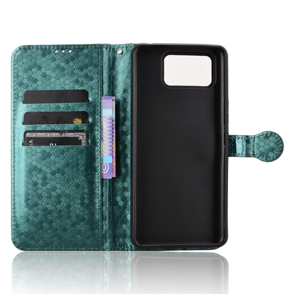 For Asus Zenfone 12 Ultra 5G Wallet Case Dot Pattern Imprint PU Leather Phone Cover