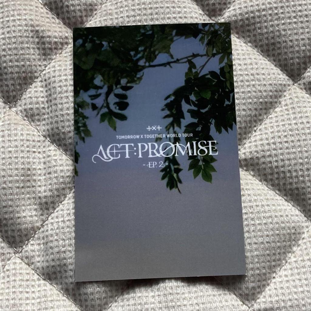 [USED] TXT Beomgyu ACT:PROMISE EP.2 Incheon Trading Card