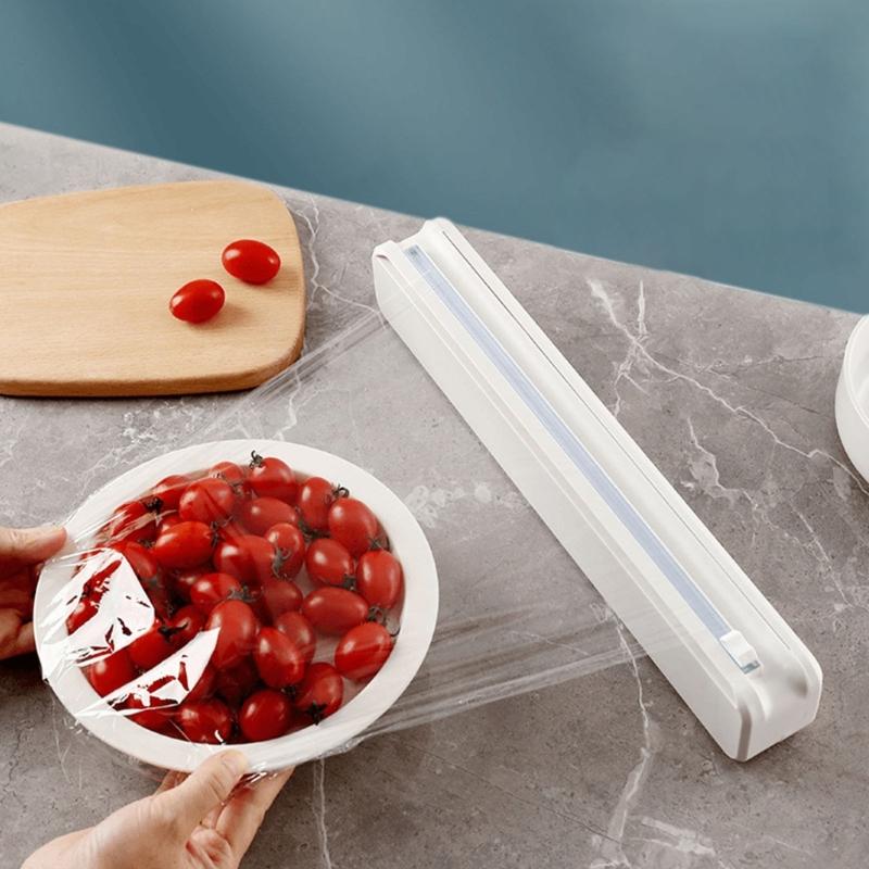 

Клейкое крепление Регулируемый диспенсер для пищевой пленки с лезвием Резак для пищевой пленки CHINA