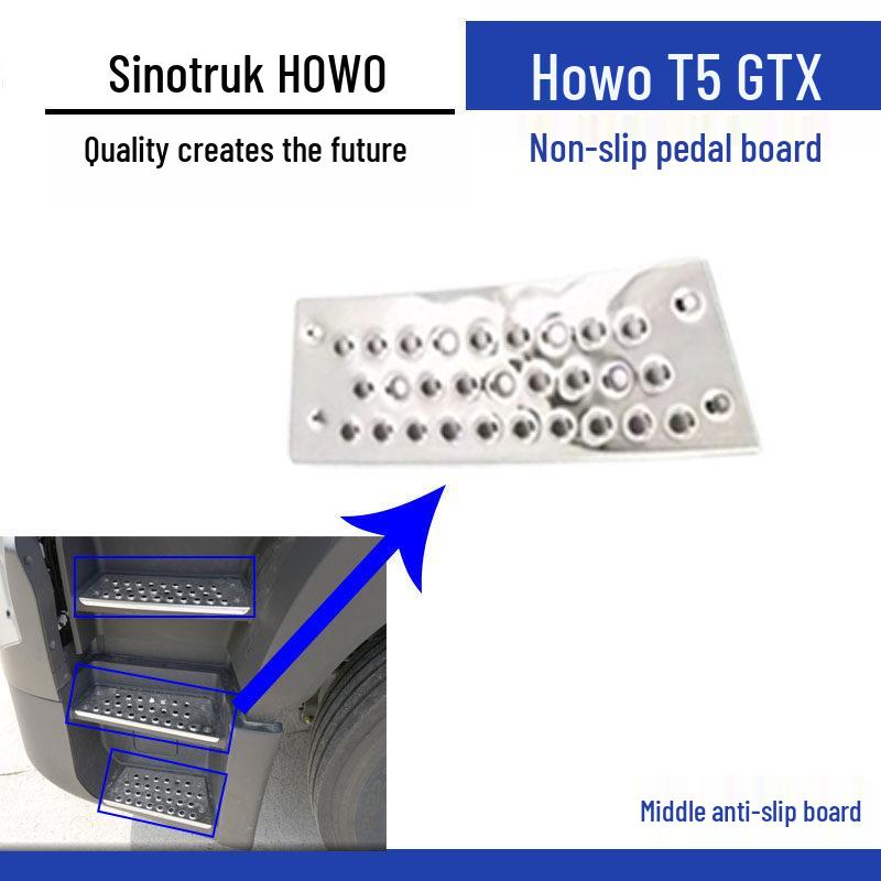 Anti-Slip Foot Pedal Board for Sinotruk Howo T5G/TX China National Heavy Duty Truck