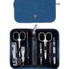 Kellermann 7243 Mc N Set of 8 Manicure Tools - Blue Denim