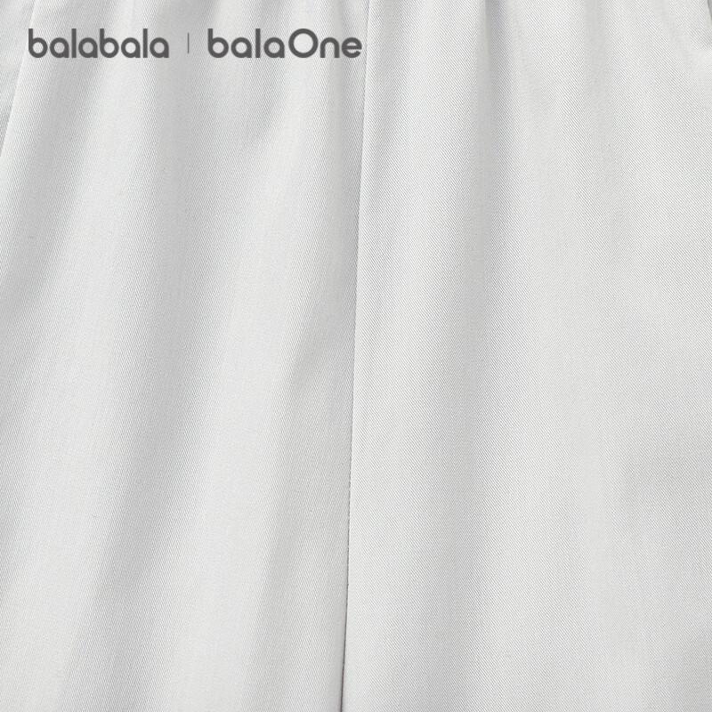 Balabala Boy's Casual Short-Sleeved Two-Piece Set