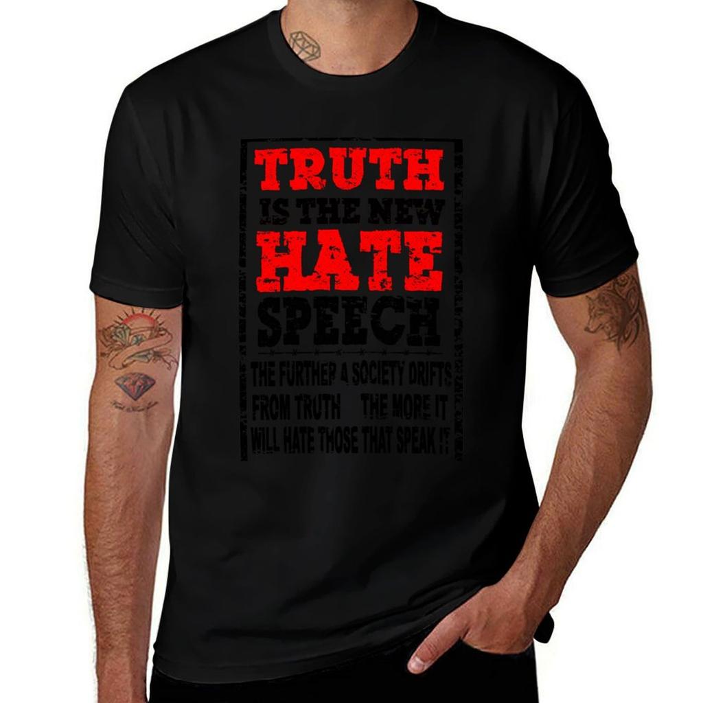 TRUTH IS THE NEW HATE SPEECH ORWELL QUOTE TShirt Active Wear Sports TShirt for Unisex