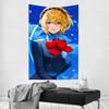 Aegis Animated Game P  Persona 3 Tapestry Room Decor Wall Cloth Party Hanging Background Room Decor Baby Room