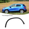 Front Mudguard Arch Molding Front Mudguard  ABS Wheel Eyebrow Arch Molding Trim Replacement for   2013 To 2016