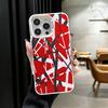 Eddie Van Halen Graphic Guitar Shockproof Phone Case for iPhone 18 17 Air 16 16E 15 Pro Max 14 Plus 13 Mini 12 Back Cover Anti Fall