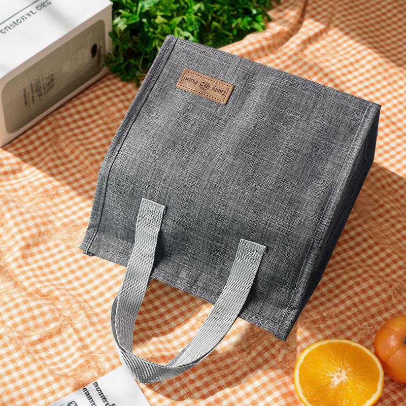Zhenwei Minimalistischer Vertikaler Isolierter Bento-Lunchbeutel - Große Kapazität