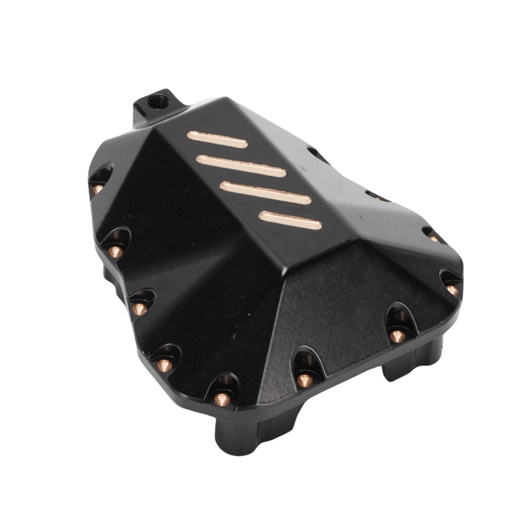 Brass Diff Cover Fit for MK07 RC Crawler Black Gold Front Rear Axle Diff Cover Counterweight