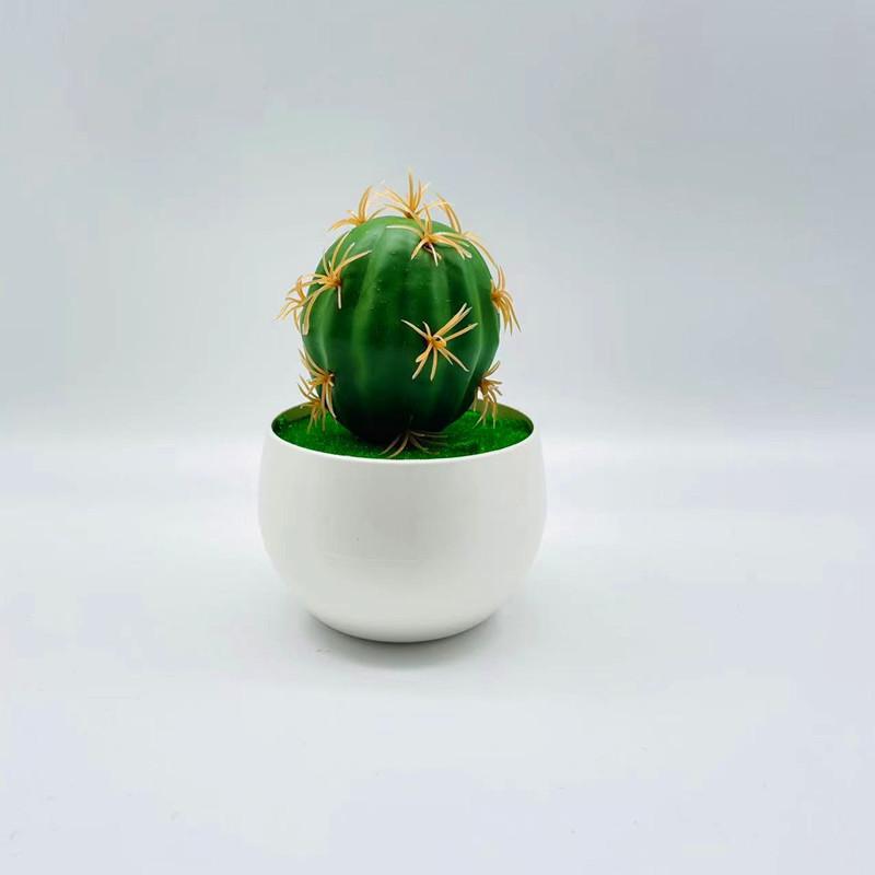 Artificial Cactus Simulated Green Plants Desktop Potted Indoor Decoration