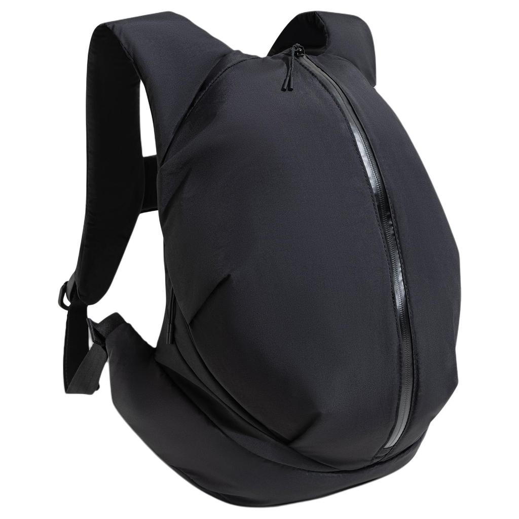 Adidas Casual Sports Zipper Backpack Recycled Polyamide Unisex Backpacks Black JX6715