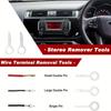 41 pçs ferramenta de remoção de guarnição do carro kit de alavanca do painel do carro ferramenta de remoção estéreo kit de ferramentas de desmontagem portátil automático