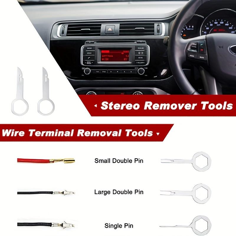 41 pçs ferramenta de remoção de guarnição do carro kit de alavanca do painel do carro ferramenta de remoção estéreo kit de ferramentas de desmontagem portátil automático
