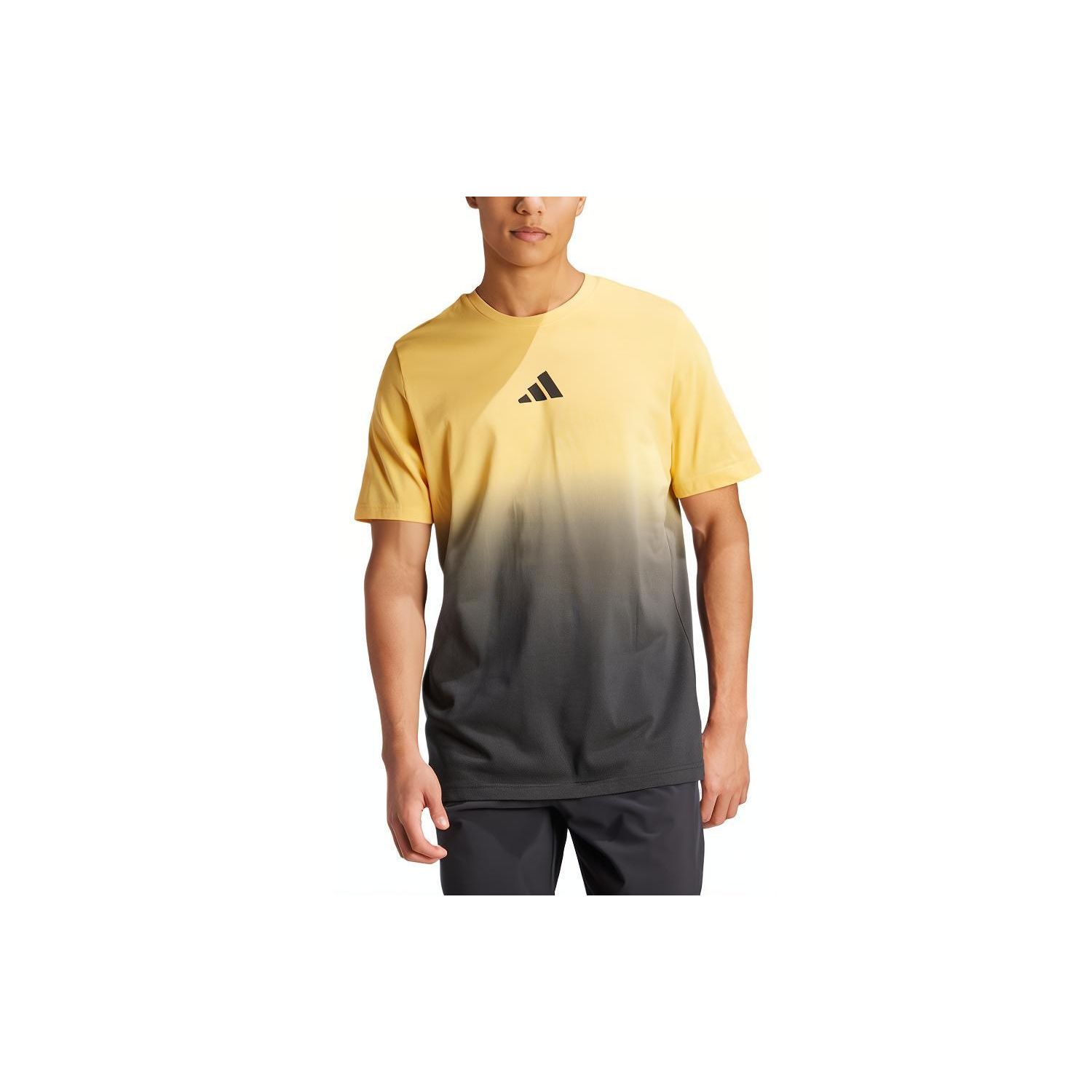 

Adidas Мужская футболка Aeroready Court Angle, желтая IS2412 S