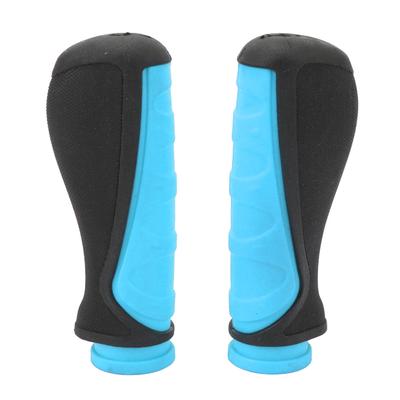 2 pezzi Coprimanopola Manubrio Scooter Antiscivolo Assorbiurti Manicotto Manopola in Gomma per Scooter