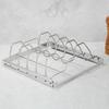 Corrosion-resistant Stainless Steel Rib Rack Foldable Grill Rack  Easy To Clean