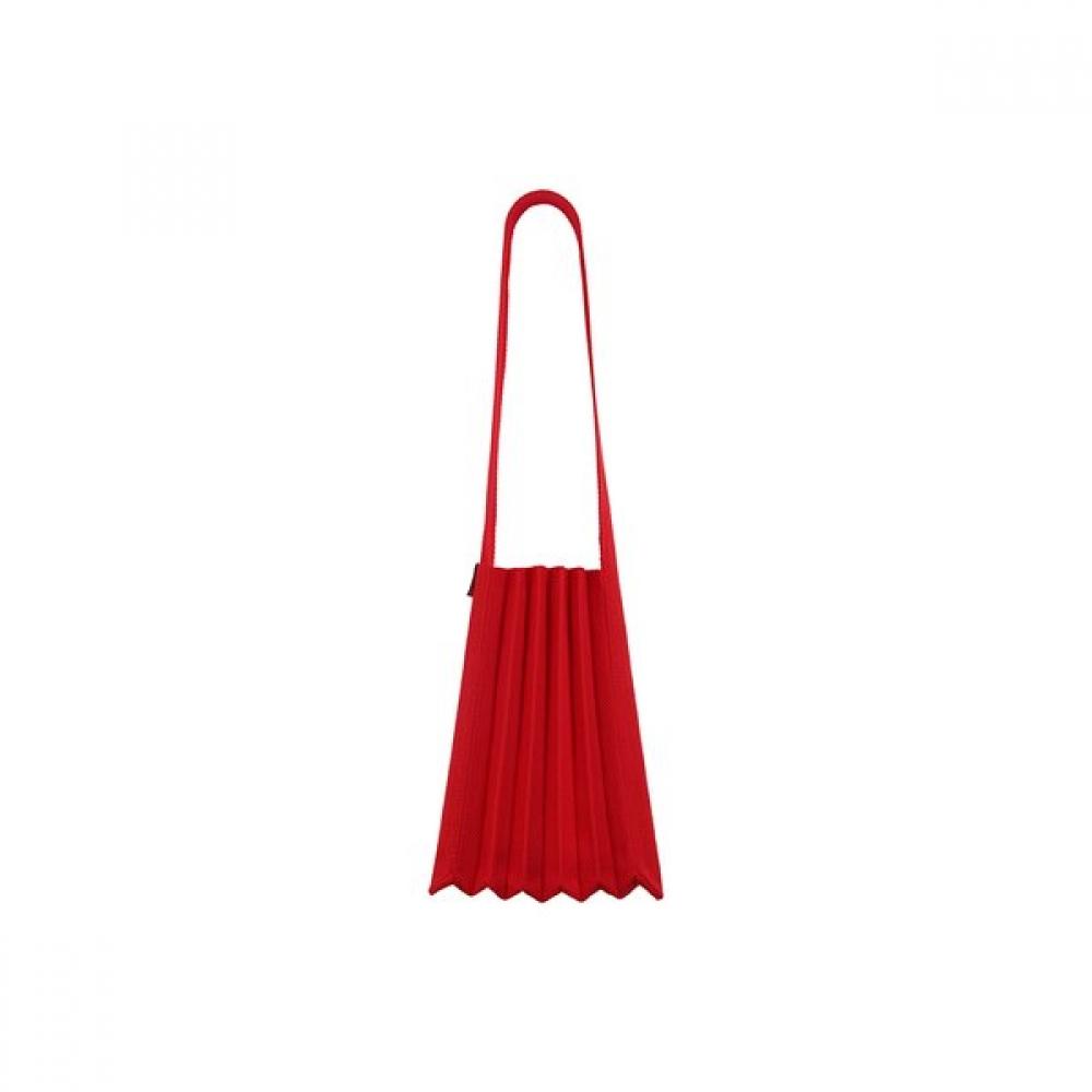 Pleatsmama Light Shoulder Bag Red