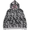 Sudadera con capucha Bape Trial Camo Dos Caras Media Cremallera 1K73-114-908