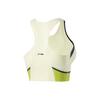 Li Ning Fitness Series Color Block Low Support Stretch Yoga Knitted Sports Bra Women Underwear Gelatin-Yellow Deep-Navy-Blue Apple-Green AUBU012-1