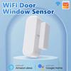 Smart WiFi Wireless Door Sensor Smart Home Open Close Detector Smart Life App Control Notification Compatible with Alexa Google