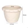 Elegant Resin Flower Planter for Indoor and Outdoor Use