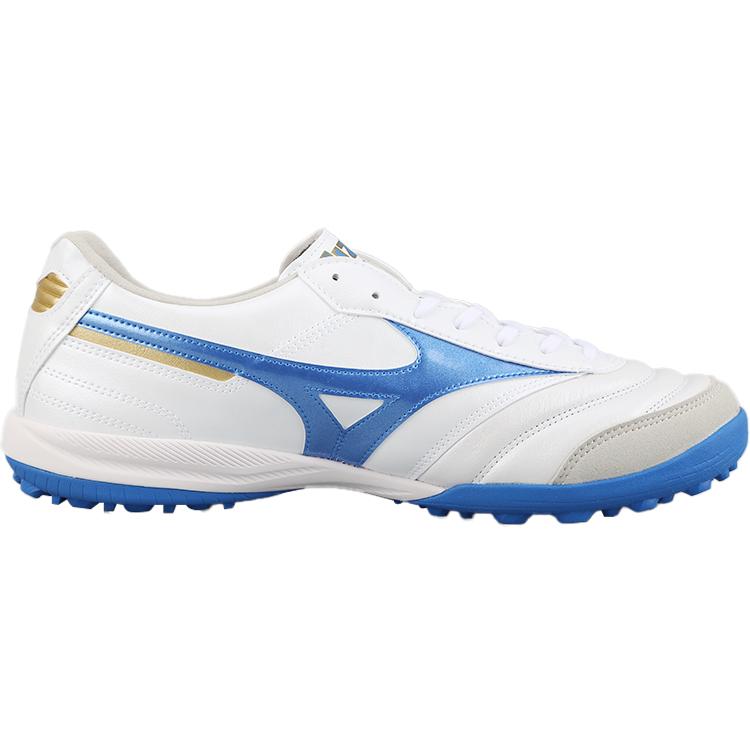 Mizuno Comfortable Stylish Versatile Shock Absorbing Soccer Shoes Men Sneaker White Blue Q1GB241225