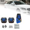 Car Foot Pedal Pads Set Brake Accelerator Covers Anti Slip Garage Replacements Nonslip for