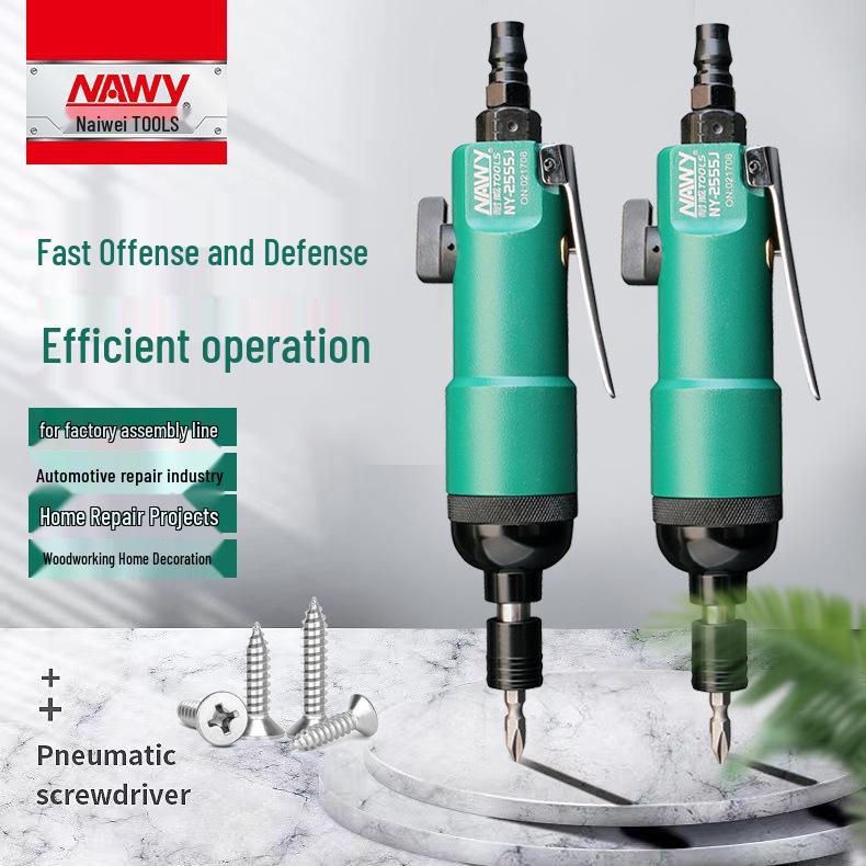 Naiwei Industrial Pneumatic Screwdriver for Home Assembly and Decoration