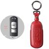 Genuine Leather Key Case for 2022 Mazda Axela/CX5/CX4 - Handmade Protective Cover