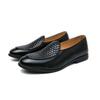 Men Loafers SlipOn British Style Formal Wedding Shoes Slip Trend Tassels Leather Men’S Dress Business Male High Quality Material for Durability
