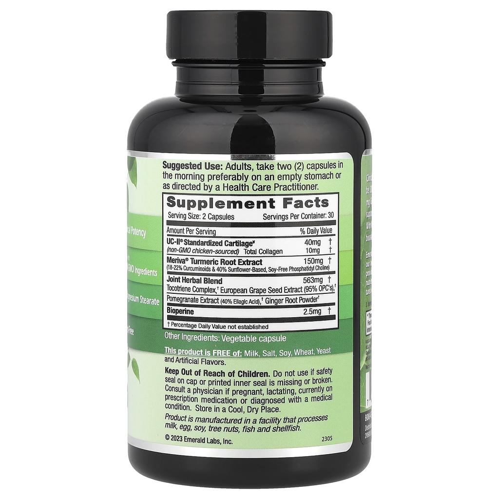 Uc-Ii Joint Formula, 60 Veggie Capsules