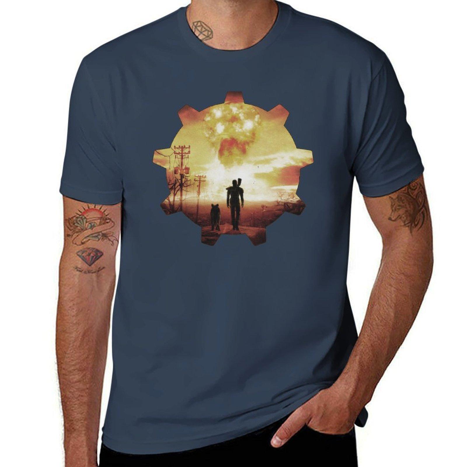 The Lone Wanderer TShirt Festival Party Tee Top S