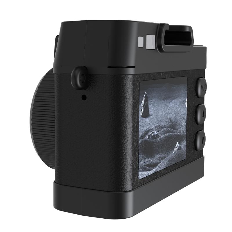 Compactly Vintage Style Camera 1080P Video Recorder Pocket Size With Builts In LED Flash Perfect For Students Traveler
