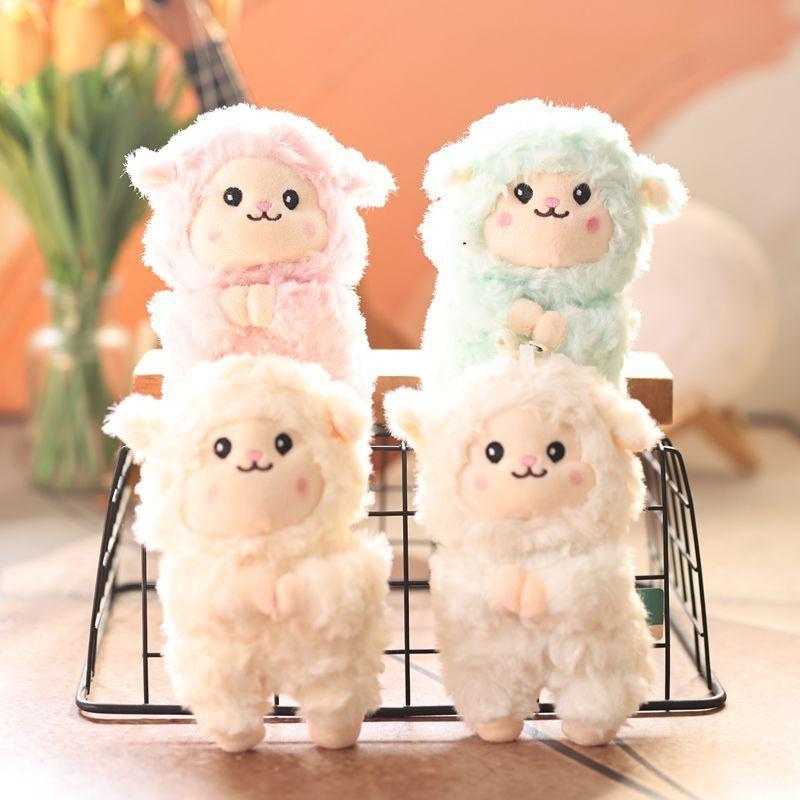 Plush Sheep Keychain With Super Soft Short Plush For Kids And Collectors